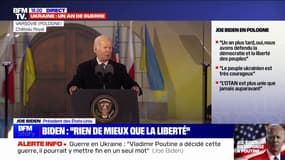 Joe Biden à Varsovie: "Il n'y a rien de mieux que la liberté"