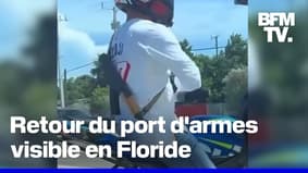États-Unis: la Floride autorise le port d'armes visible après 40 ans d'interdiction 