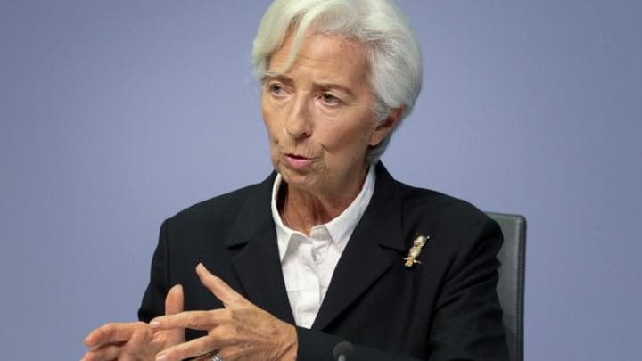 La présidente de la Banque centrale européenne, Christine Lagarde.