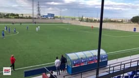 Boum, un gardien marque... de ses 20 mètres, en Espagne