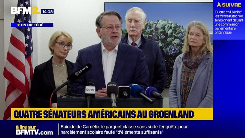"Nous avons un président qui a rompu cette confiance": quatre sénateurs américains en déplacement au Groenland
