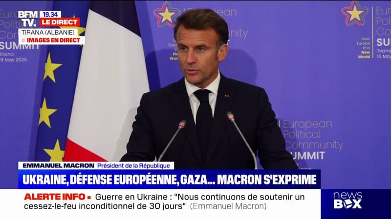 Guerre en Ukraine: Emmanuel Macron soutient 