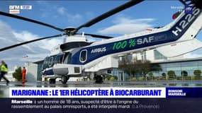 Marignane : le premier hélicoptère à biocarburant 