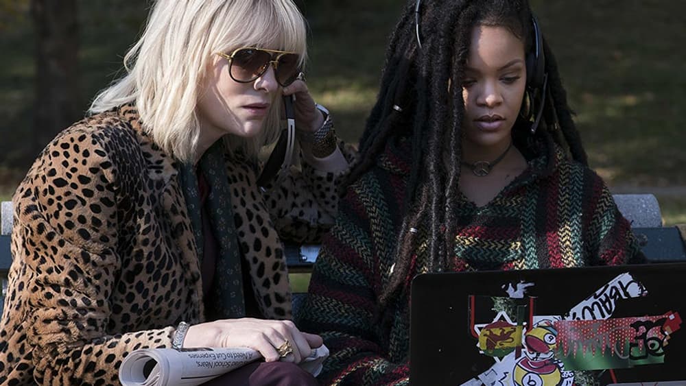 Cate Blanchett et Rihanna dans "Ocean's 8". Cate Blanchett et Rihanna dans "Ocean's 8".