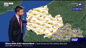 Météo Nord-Pas-de-Calais: des nuages et de la pluie ce mercredi, jusqu'à 12 à Calais, Dunkerque et Lille
