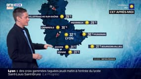 Météo à Lyon: un grand soleil et des températures toujours élevées, jusqu’à 32°C cet après-midi 