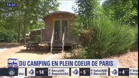 Des vacances au camping depuis le bois de Boulogne