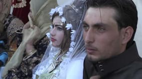 Les images du premier mariage à Raqqa depuis sa libération