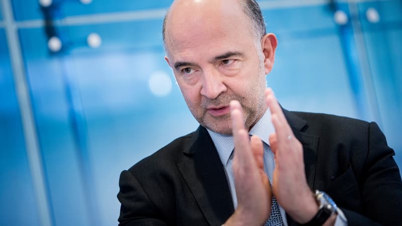 Le commissaire européenne en charge des Affaires économiques, Pierre Moscovici.