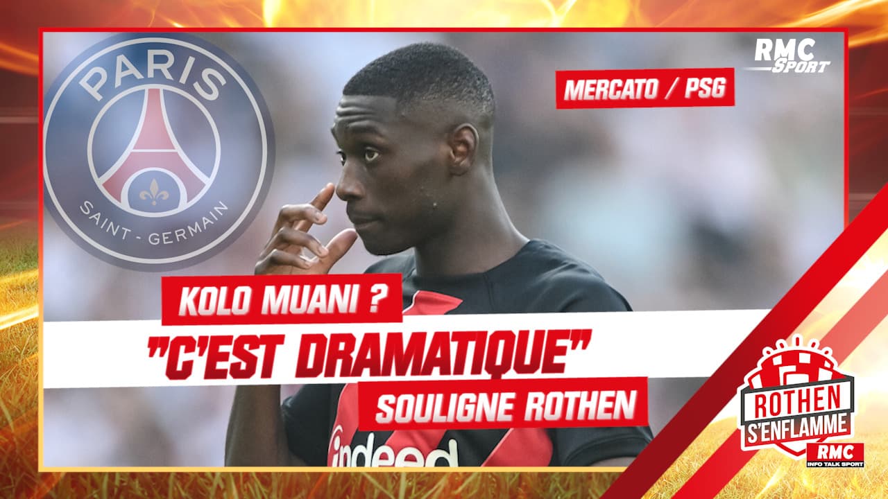 Mercato / PSG : "C’est Dramatique Pour Kolo Muani", Souligne Rothen