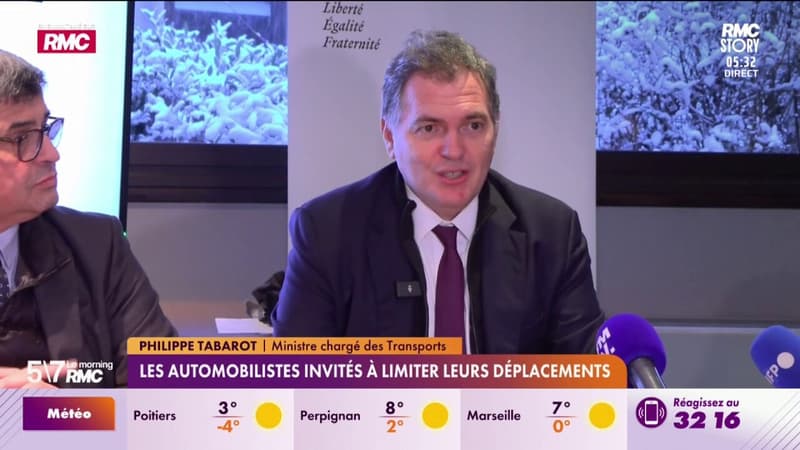 Les automobilistes invités à limiter leurs déplacements