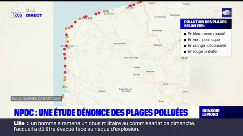 Regarder la vidéo Nord-Pas-de-Calais: une étude dénonce des plages polluées