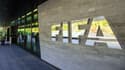 L'entrée du siège de la Fifa
