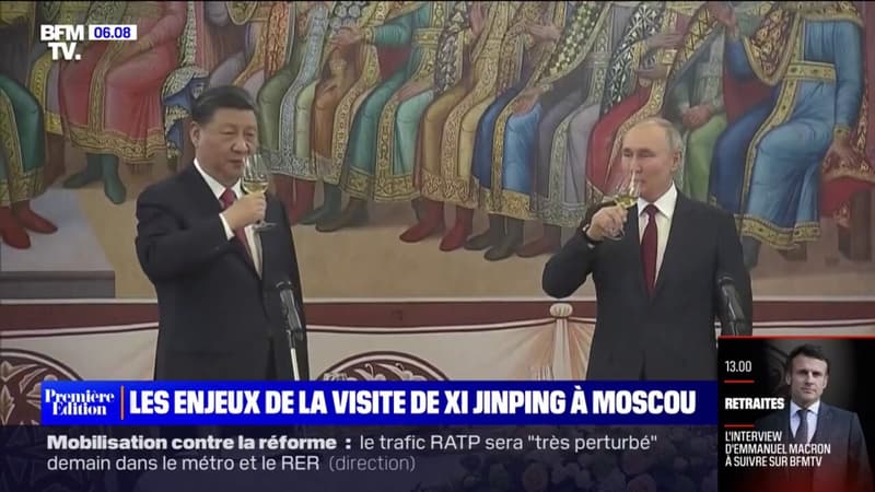 Quels sont les enjeux de la visite du président chinois Xi Jinping à Moscou?
