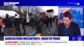 Colère des agriculteurs: les convois veulent continuer de s'approcher de Paris