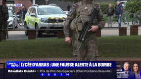 Lycée d'Arras: l'hommage à Dominique Bernard a été perturbé ce matin par une alerte à la bombe