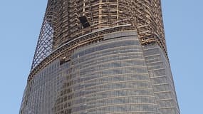 La Shanghai Tower bientôt construite