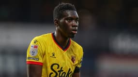 L'ailier de Watford Ismaïla Sarr le 8 août 2022 face à West Bromwich