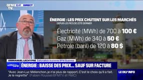 Énergie : baisse des prix... sauf sur facture - 11/04