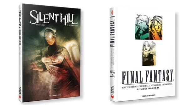 "Silent Hill" et "Final Fantasy" font l'objet de guides, beaux livres et Artbooks.