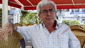 L'écrivain Elias Khoury à Beyrouth, le 9 septembre 2007. 