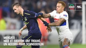 Mercato : Nice et Everton ont trouvé un accord pour Schneiderlin