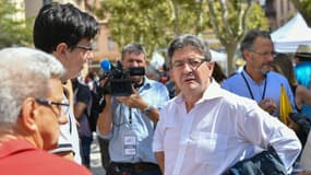 Jean-Luc Mélenchon, à Marseille. 