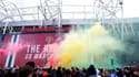 Les protestations des fans de Manchester United à Old Trafford