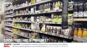Skyr, barres de céréales, boissons... Ces produits hyper protéinés envahissent de plus en plus les rayons de supermarchés