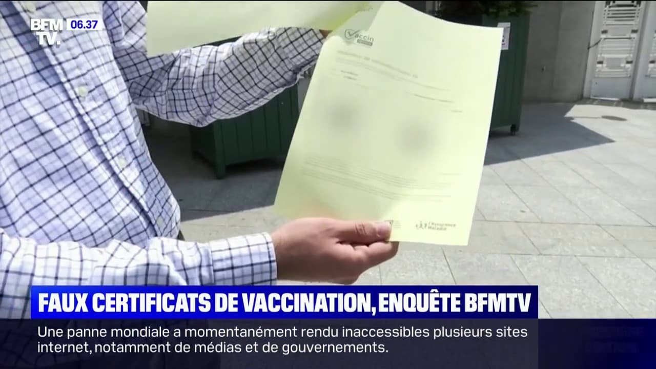 comment retrouver les certificats de vaccination covid