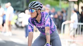 Alessandro De Marchi lors du Critérium du Dauphiné, le 12 juin 2025