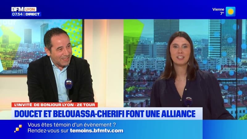 Emmanuel Giraud, tête de liste dans le 9e arrondissement, est l'invité de Bonjour Lyon