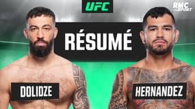  Résumé UFC : Dolidze vs Hernandez, qui a frappé un grand coup chez les -84kg ? 