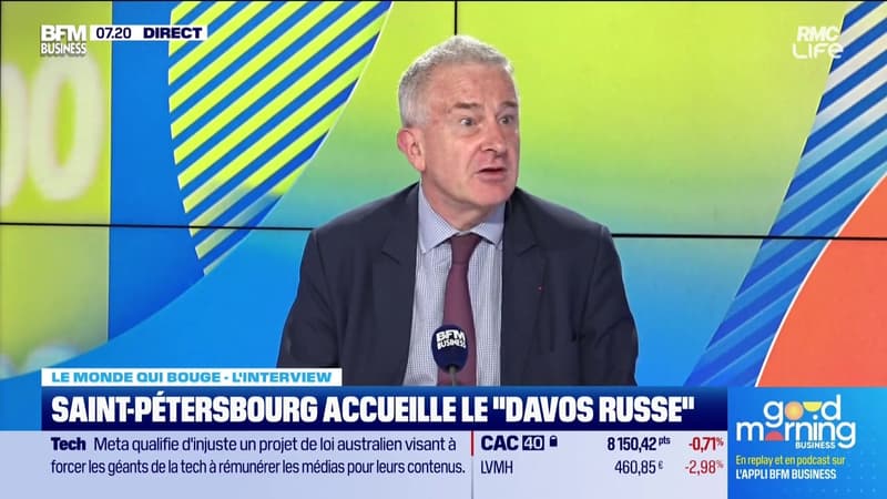 Le monde qui bouge - L'Interview : Saint-Pétersbourg visée en plein Davos russe - 04/06
