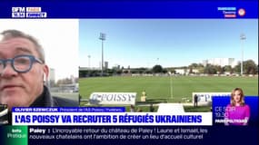 L'AS Poissy va recruter cinq réfugiés ukrainiens