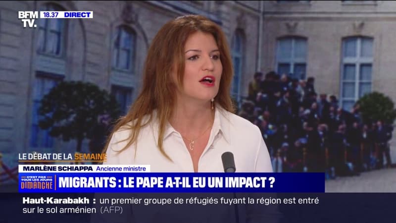 Immigration: pour Marlène Schiappa, Emmanuel Macron prône 