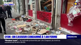 Lyon: un casseur de la manifestation du 1er-Mai condamné à un an de prison ferme