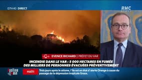 INFORMATION RMC - Incendie dans le Var: au moins trois blessés et 19 personnes intoxiquées, annonce le préfet sur RMC