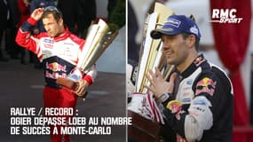 Record : Ogier dépasse Loeb au nombre de succès au Rallye de Monte-Carlo