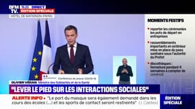 Olivier Véran: "6,5 millions de rendez-vous de rappel ont été pris depuis le jeudi 25 novembre"