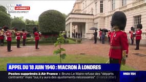 Appel du 18 juin 1940: Emmanuel Macron est arrivé à Londres