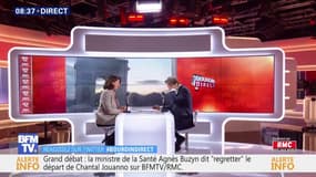 Agnès Buzyn, Ministre de la Santé et des solidarités: "On ne va pas brider la parole des Français.""Un sage, c'est probablement ce qui nous manque aujourd'hui."