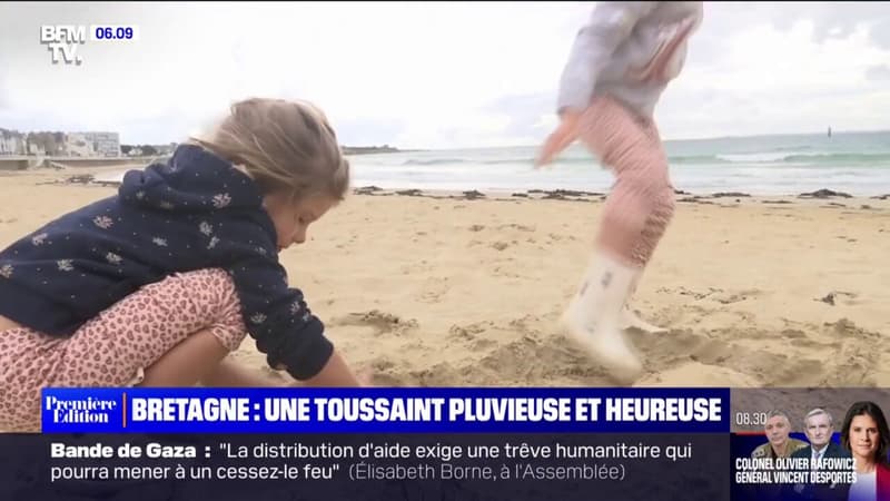 Vacances de la Toussaint: la météo pluvieuse ne décourage pas les touristes en Bretagne
