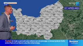 Météo Normandie: journée nuageuse avec des averses et des rafales de vent