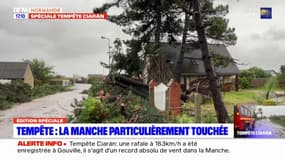 Tempête Ciaran: la Manche particulièrement touchée