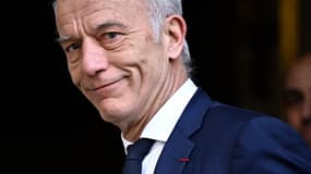 Le président du Medef, Patrick Martin, le 18 janvier 2024 à Matignon