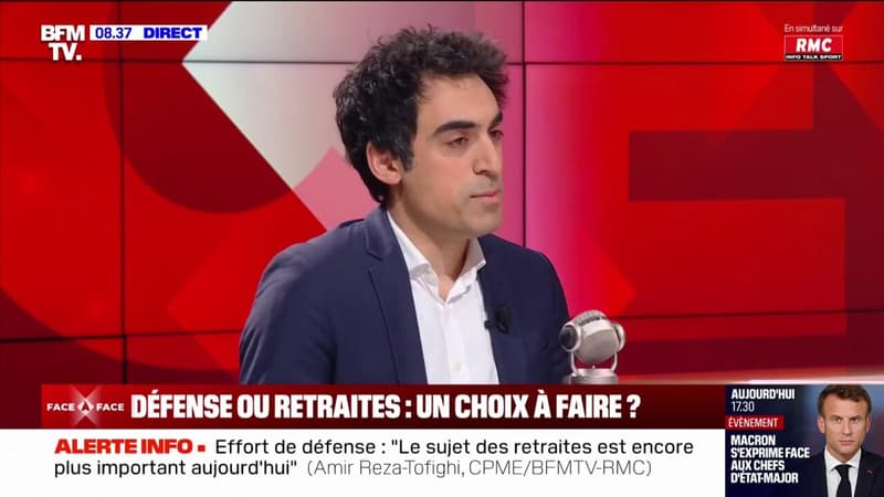 Conclave sur les retraites: Amir Reza-Tofighi (CPME) affirme 