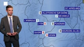 Météo Rhône: des éclaircies pour cette journée de mardi, jusqu'à 8°C à Lyon