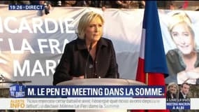 Le Pen: "Allons-nous encore perdre 5 ans avec Macron, Hollande, Cazeneuve, Royal, Taubira…?"