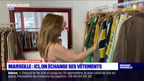 Marseille: une garde-robe renouvelée en échangeant ses vêtements